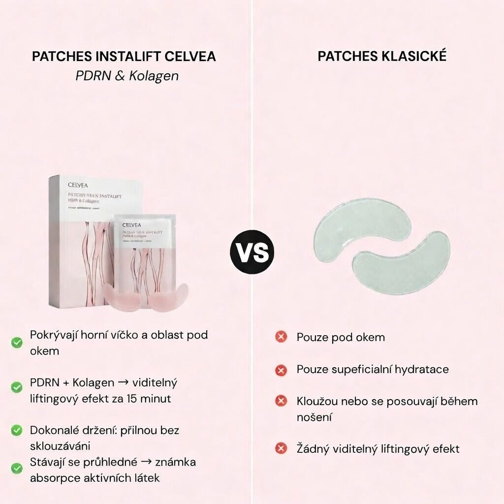 InstaLift oční náplasti s PDRN a kolagenem