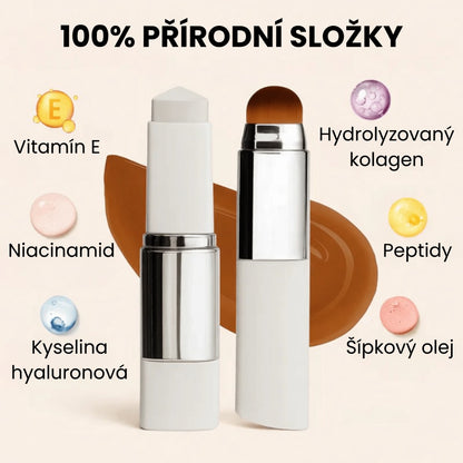 Make-up 2 v 1 s vestavěným štětcem