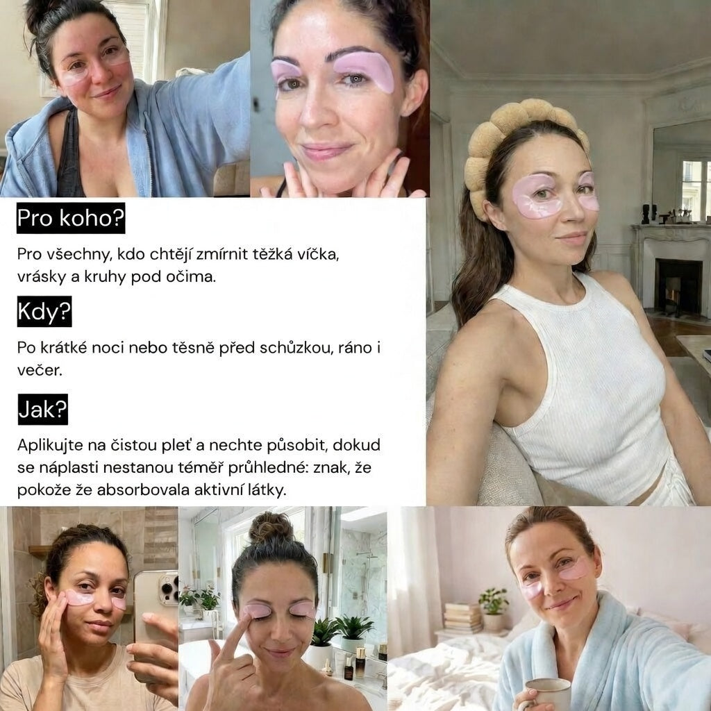 InstaLift oční náplasti s PDRN a kolagenem