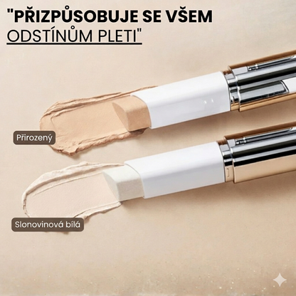 Make-up 2 v 1 s vestavěným štětcem